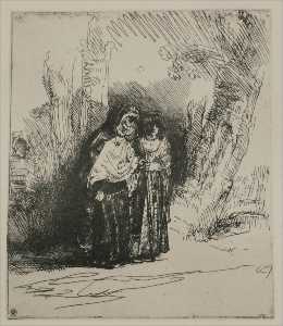 Rembrandt Van Rijn - The Spanish Gypsy