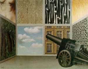 Rene Magritte - On the Threshold of Liberty