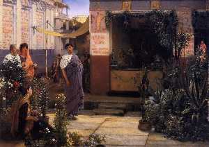 Lawrence Alma-Tadema - The Flower Market