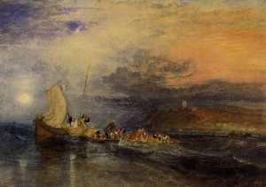 William Turner - Folkestone from the Sea