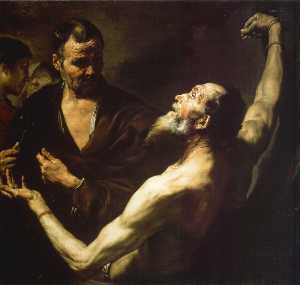 Jusepe De Ribera (Lo Spagnoletto) - The Martyrdom of St. Bartholomew 1