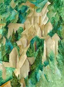 Georges Braque - La Roche-Guyon, The Castle
