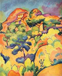 Georges Braque - Landscape At La Ciotat 1
