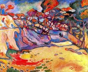 Georges Braque - Landscape from Estac 1