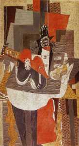 Georges Braque - The Bottle of Marc