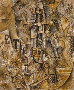 Georges Braque - The Bottle of Rum