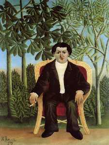 Henri Julien Félix Rousseau (Le Douanier) - Portrait of Joseph Brummer