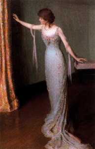 Lilla Cabot Perry - Lady in an Evening Dress