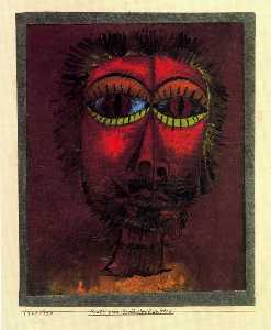 Paul Klee - Head of a Famous Robber