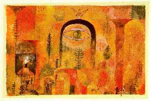 Paul Klee - With the eagle