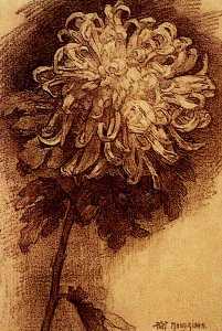 Piet Mondrian - chrysanthemum 1