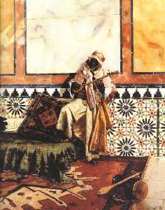 Rudolph Ernst - Gnaoua in a North African Interior