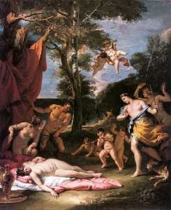 Sebastiano Ricci - Meeting of Bacchus and Ariadne