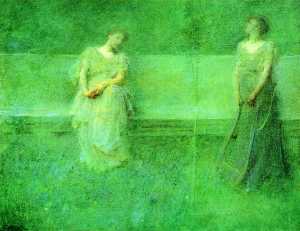 Thomas Wilmer Dewing - The Song