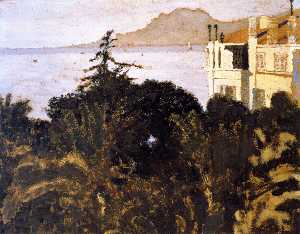 Jean Edouard Vuillard - Cannes, Garden on the Mediterranean