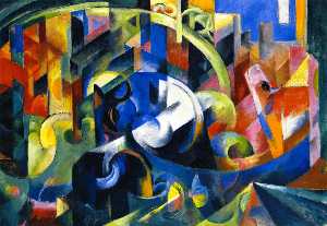 Franz Marc - Cattle (also known as Picture with Cattle)