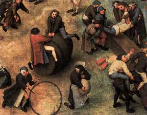 Pieter Bruegel The Elder - Children-s Games (detail) (14)