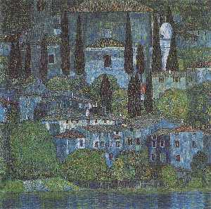 Gustave Klimt - Chruch in Cassone