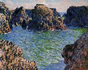 Claude Monet - Coming into Port-Goulphar, Belle-Ile