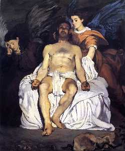 Edouard Manet - The Dead Christ and the Angels