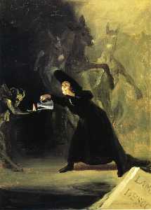 Francisco De Goya - The Devil-s Lamp