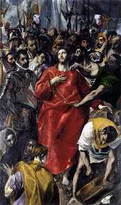 El Greco (Doménikos Theotokopoulos) - The Disrobing of Christ (El Espolio)