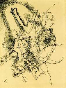 Wassily Kandinsky - Drawing for Etching II