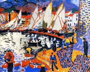 André Derain - Drying the Sails