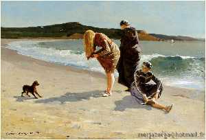 Winslow Homer - Eagle Head, Manchester, Massachusetts (also known as High Tide)