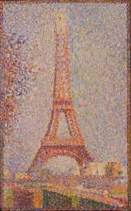 Georges Pierre Seurat - The Eiffel Tower