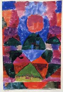 Paul Klee - Ein Druck von Tegernsee