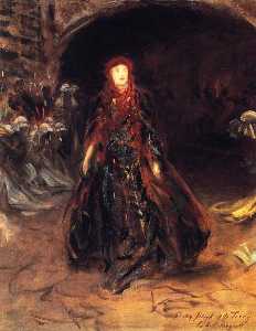 John Singer Sargent - Ellen Terry as Lady Macbeth (sketch)