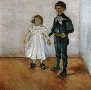 Edvard Munch - Erdmute and Hans Herbert Esche
