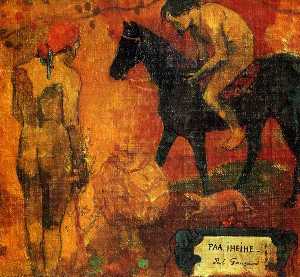 Paul Gauguin - Faa Iheihe (detail) (also known as Tahitian Pastoral)