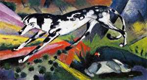Franz Marc - The Fear of the Hare