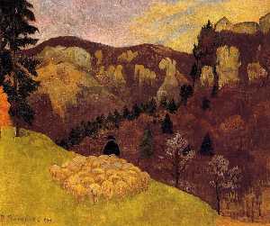 Paul Serusier - The Flock in the Black Forest