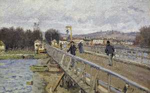 Alfred Sisley - Footbridge at Argenteuil