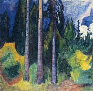 Edvard Munch - Forest