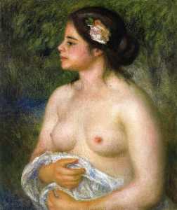 Pierre-Auguste Renoir - Gabrielle with a Rose (also known as The Sicilian Woman)