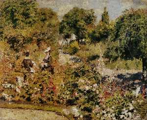 Pierre-Auguste Renoir - The Garden at Fontenay