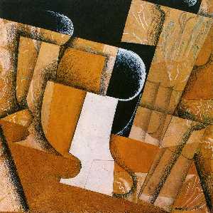 Juan Gris - The Glass (also known as The Fruit Bowl)