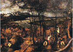 Pieter Bruegel The Elder - Gloomy Day