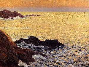 Maxime Emile Louis Maufra - The Golden Sea - Quiberon