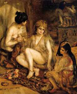 Pierre-Auguste Renoir - The Harem (also known as Parisian Women Dresses as Algerians)
