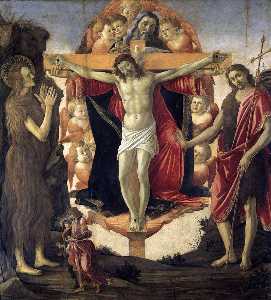 Sandro Botticelli - Holy Trinity (Pala della Convertite)