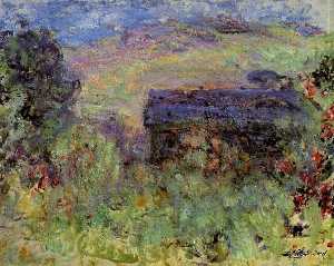 Claude Monet - The House Seen through the Roses