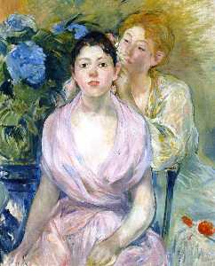 Berthe Morisot - The Hydrangea