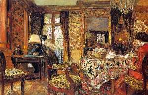 Jean Edouard Vuillard - In the Room