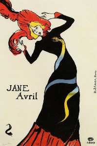 Henri De Toulouse Lautrec - Jane Avril