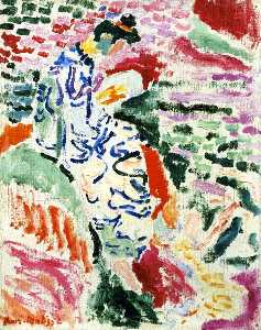 Henri Matisse - Japanese Woman at the Seashore (also known as Woman beside the Water)
